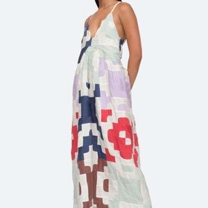 Sea NY Cari Patchwork dress